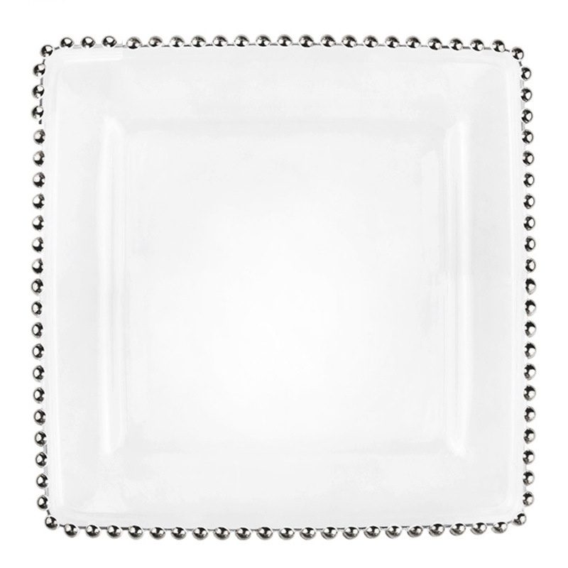 Wholesale Glass Charger Plate PZ-073 - Image 2